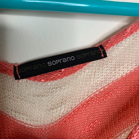 Soprano cream and peach sweater - Picture 2 of 3